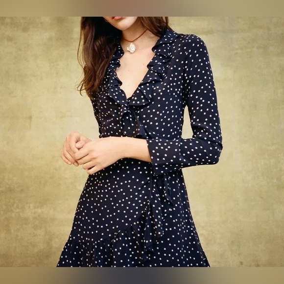 REALISATION PAR the Alexandra 100% silk mini dress size Medium - Picture 2 of 7